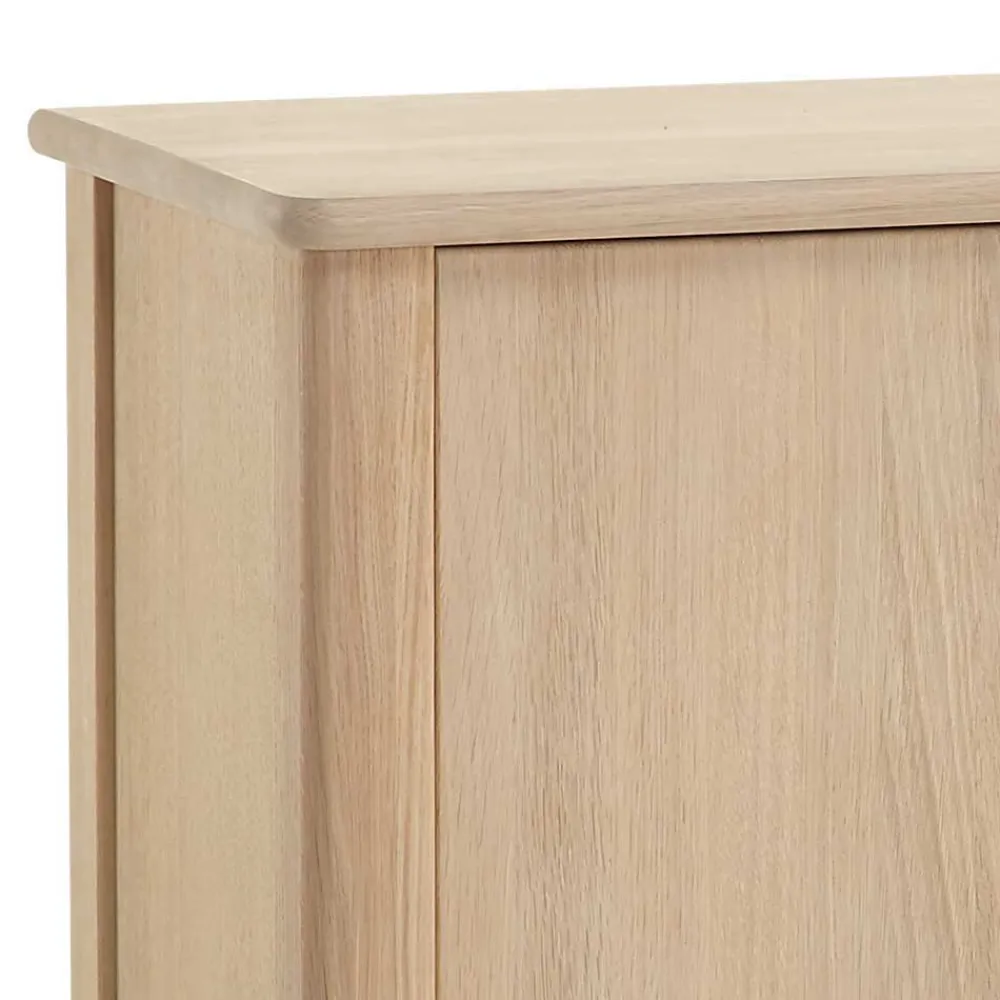 Wohnen Massivholz Sideboard in Eiche Bianco - Vangus