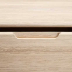 Wohnen Massivholz Sideboard in Eiche Bianco - Vangus