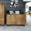 Wohnen Sideboards*Massivholz Sideboard Manzey aus Wildeiche geölt