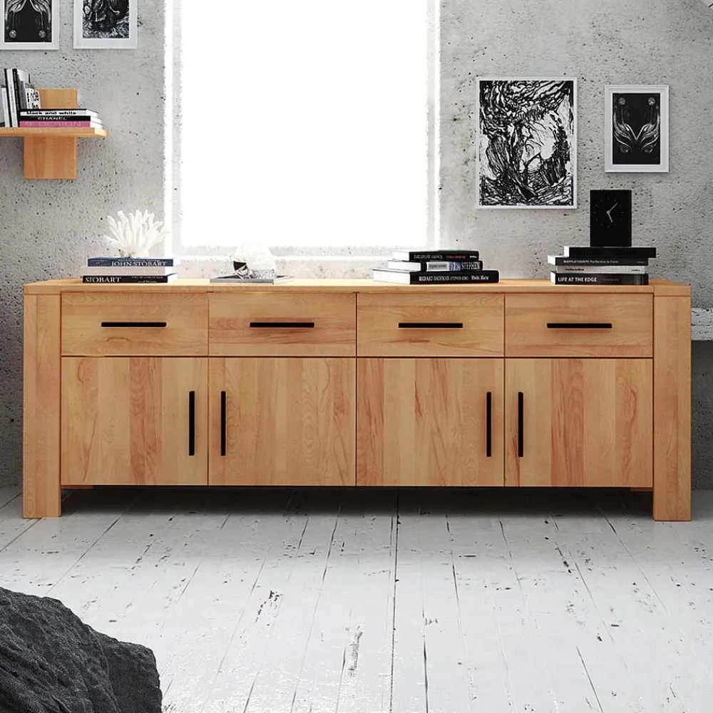 Wohnen Massivholz Sideboard Mosniak aus Kernbuche geölt
