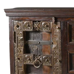 Wohnen Kolonialmöbel*Massivholz Sideboard Solapura aus Teak