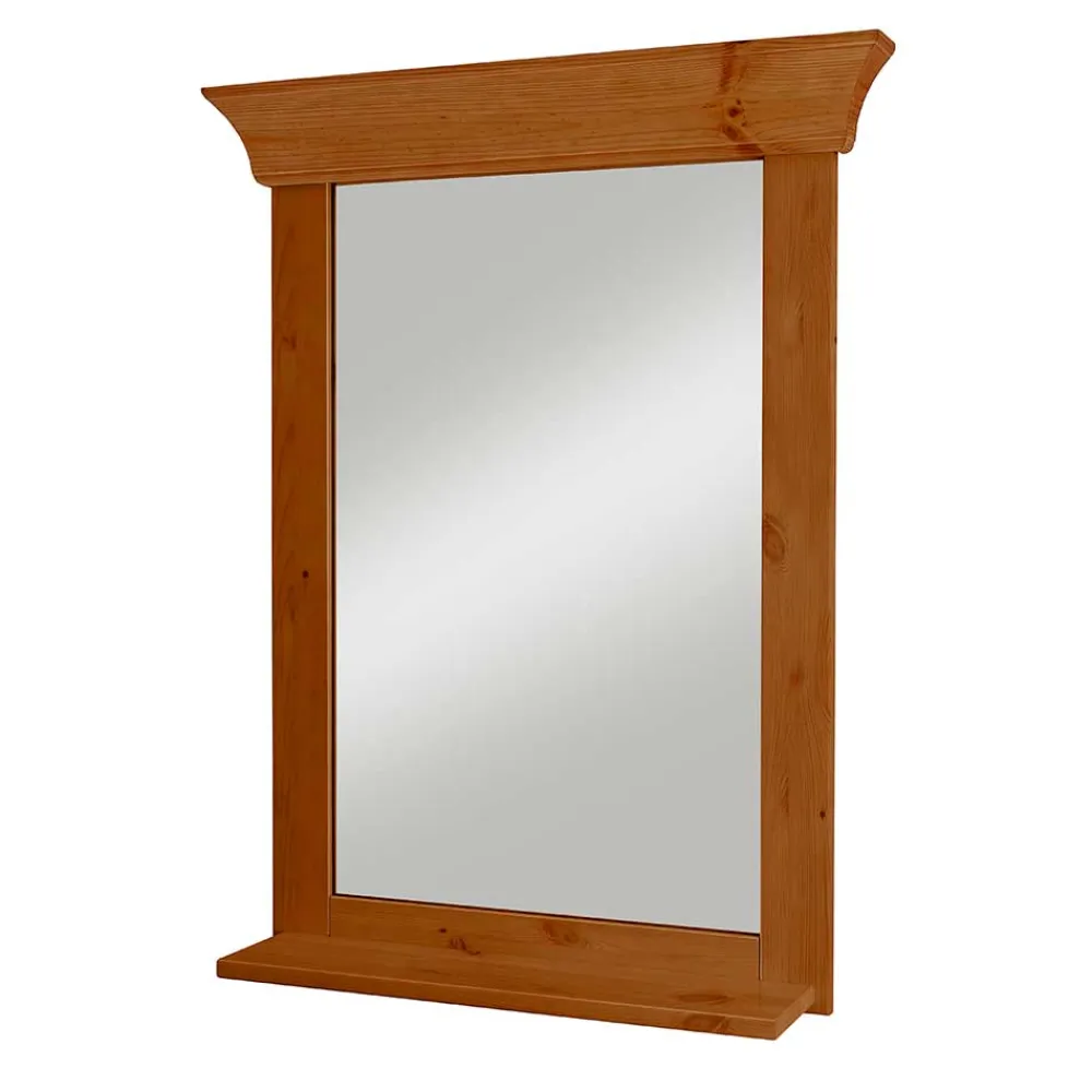 Wohnen Massivholz Spiegel im Landhaus Look - Jetta