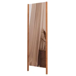 Wohnen Spiegel|Flurspiegel*Massivholz Standspiegel aus Wildbuche - Indrya