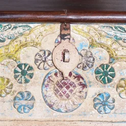 Wohnen Boho Style Möbel|Holztruhen*Massivholz Truhe im Boho Style - Akeno