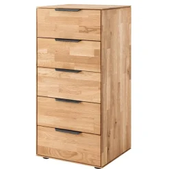 Wohnen Kommoden|Flurkommoden*Massivholz-Hochkommode - parkettverleimt - Kassanda