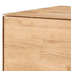 Wohnen Massivholz-Kommode mit drei Schubladen - Kassanda