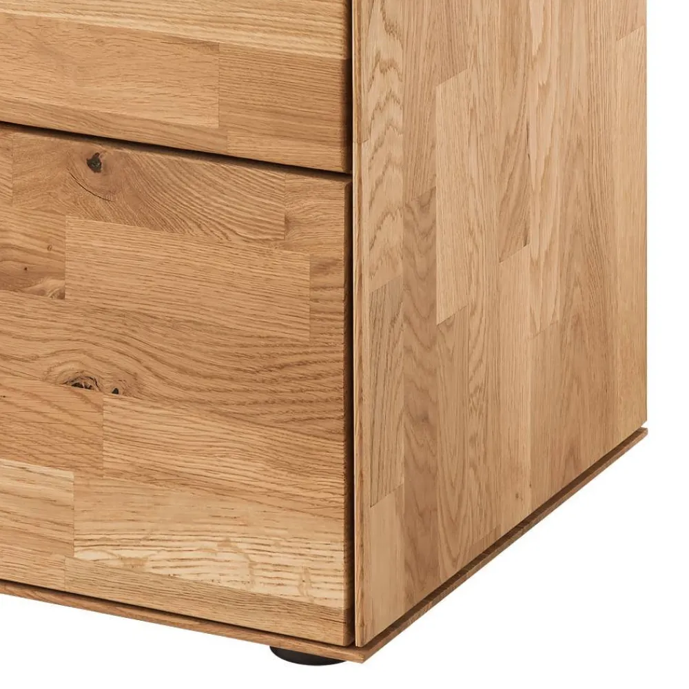 Wohnen Massivholz-Kommode mit drei Schubladen - Kassanda