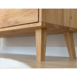 Wohnen Massivholz-Regal mit zwei Schubladen - Fabijola