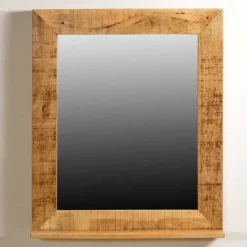 Wohnen Massivholzspiegel Indri aus Mangobaum