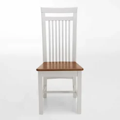 Wohnen Braune Möbel|Landhausmöbel*Massivholzstuhl Criasso im Landhausstil (2er Set)