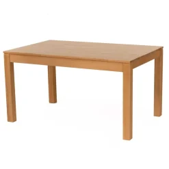 Wohnen Küchentische*Massivholztisch mit 1 oder 2 Einlegeplatten Zanima aus lackierter Kernbuche