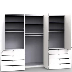 Wohnen Schlafzimmer Komplett*Möbel fürs Schlafzimmer Set - Lesegano (vierteilig)