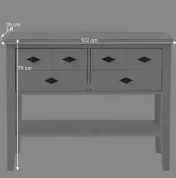 Wohnen Möbel Set Satumare für Flur (zweiteilig)