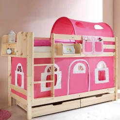 Wohnen Kinderbetten|Kindermöbel*Mädchen Etagenbett Apel in Pink