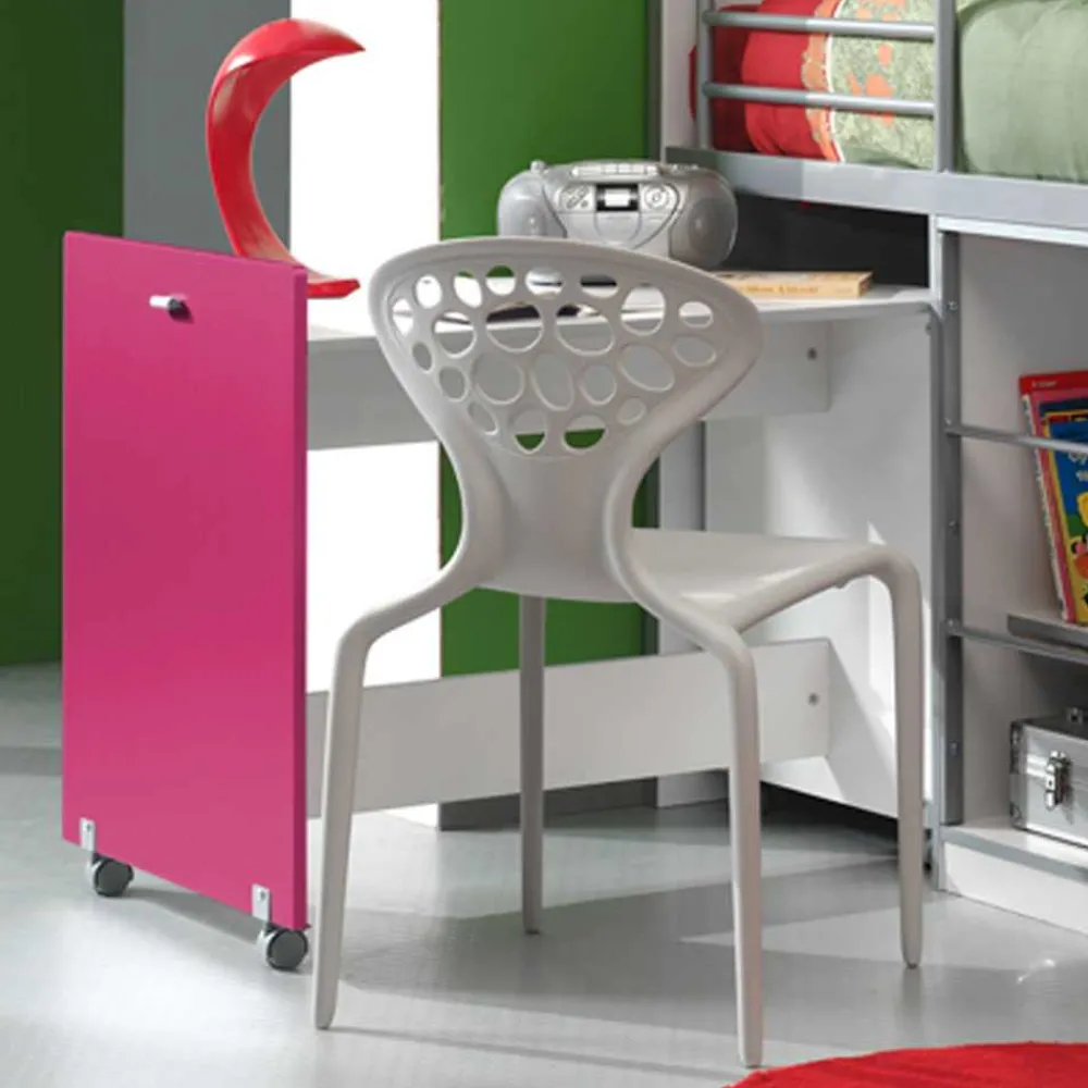 Wohnen Kindermöbel|Kinderbetten*Mädchen-Hochbett Nina mit Schreibtisch