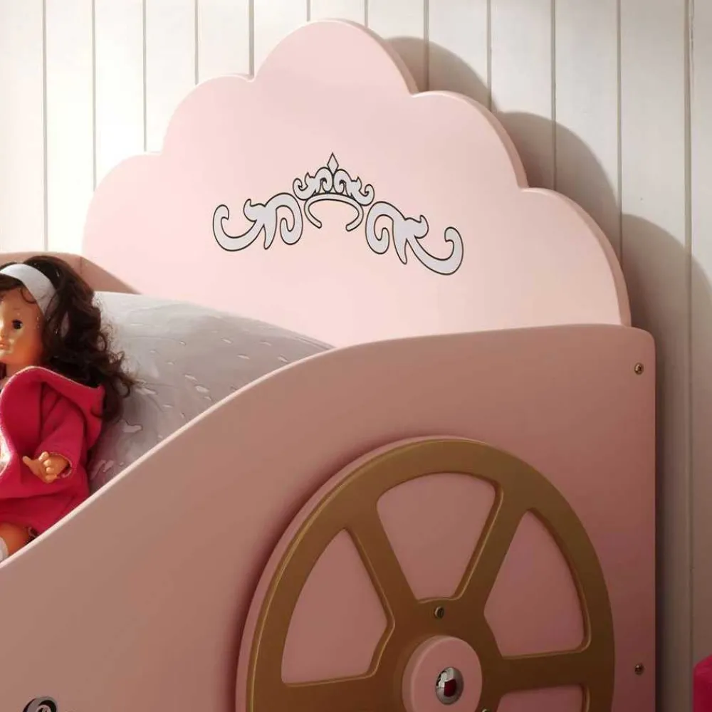 Wohnen Kinderbetten|Kindermöbel*Mädchen-Kinderbett Valentine als Auto