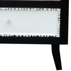 Wohnen Mehrfarbige Hochkommode im Shabby Style - Mirana