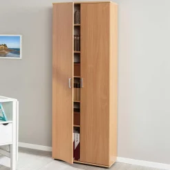 Wohnen Büroschränke*Mehrzweckschrank Plasma in Buche Dekor