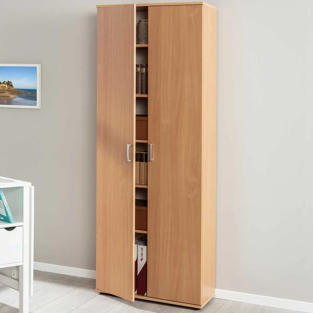 Wohnen Büroschränke*Mehrzweckschrank Plasma in Buche Dekor