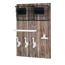 Wohnen Shabby Chic Möbel*Memowand Franklin in Braun