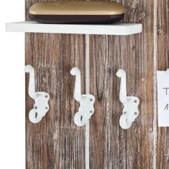 Wohnen Shabby Chic Möbel*Memowand Franklin in Braun