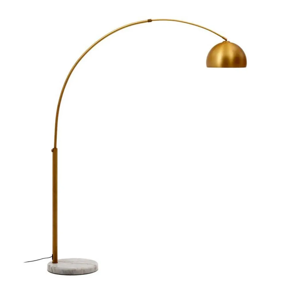 Wohnen Metall Bogenlampe in Messing - Suomi