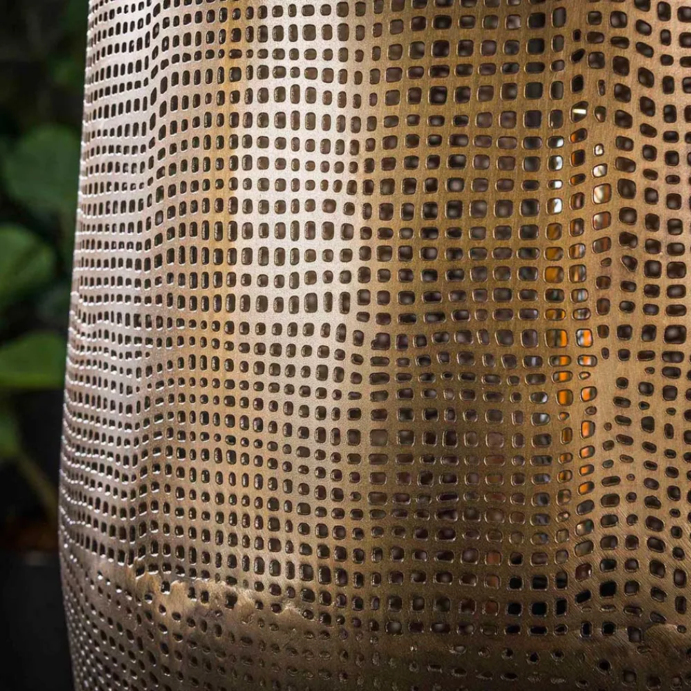 Wohnen Lampen & Leuchten*Metall Design-Stehleichte mit Lochmuster - Razmon