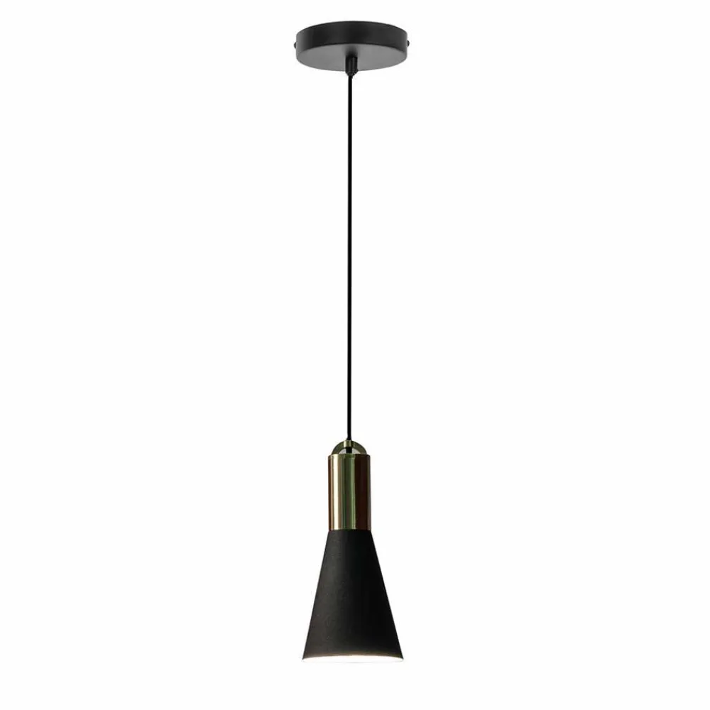 Wohnen Metall Hängelampe für Tisch in Schwarz - Marie