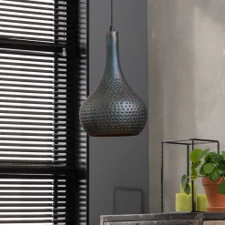 Wohnen Metall Hängelampe in Birnenform - Eiken