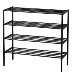 Wohnen Wohnzimmer-Regale|Esszimmerregale*Metall Schuhregal mit vier Gitterablagen - Greeceline
