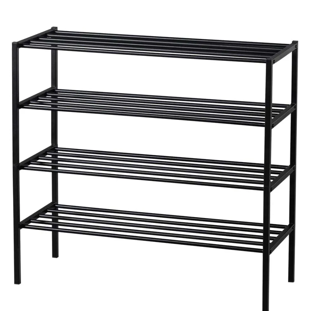 Wohnen Wohnzimmer-Regale|Esszimmerregale*Metall Schuhregal mit vier Gitterablagen - Greeceline