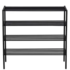 Wohnen Wohnzimmer-Regale|Esszimmerregale*Metall Schuhregal mit vier Gitterablagen - Greeceline