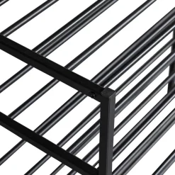 Wohnen Wohnzimmer-Regale|Esszimmerregale*Metall Schuhregal mit vier Gitterablagen - Greeceline