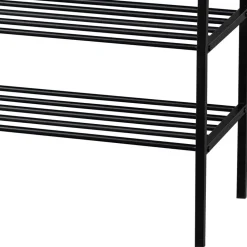 Wohnen Wohnzimmer-Regale|Esszimmerregale*Metall Schuhregal mit vier Gitterablagen - Greeceline