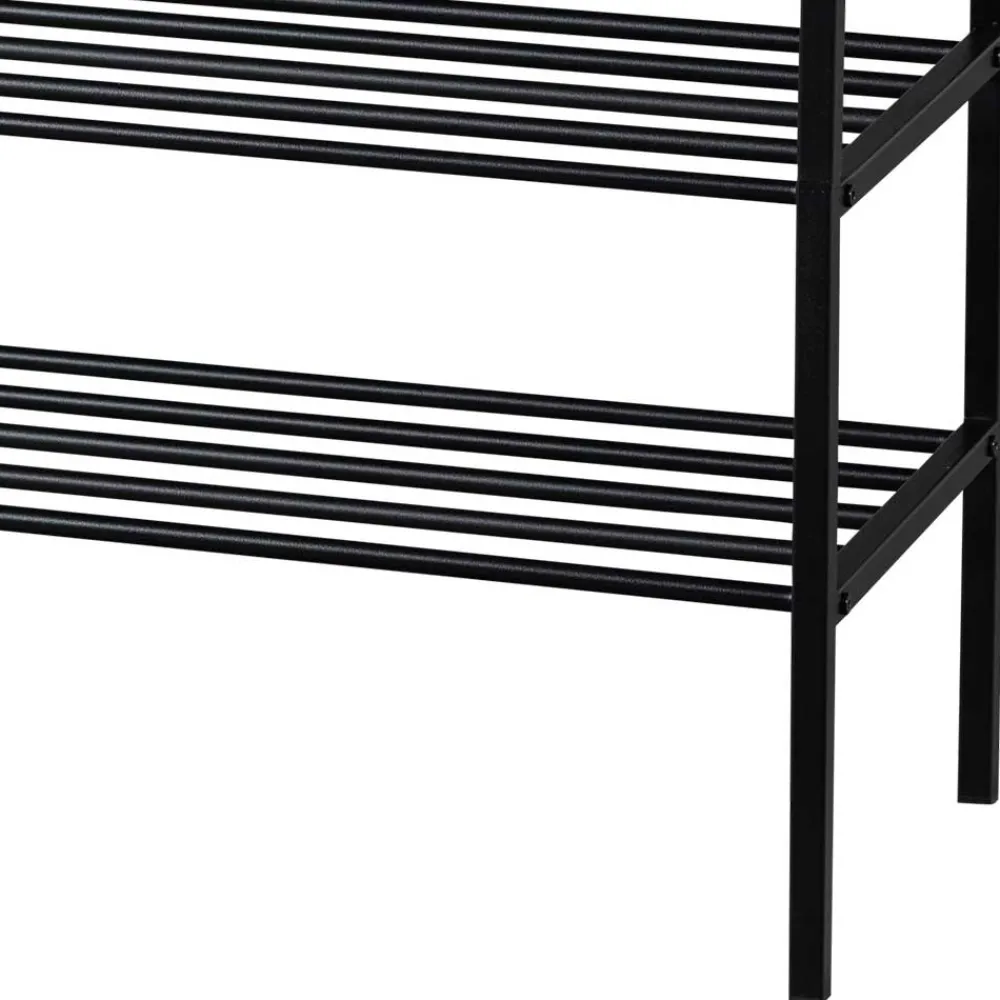 Wohnen Wohnzimmer-Regale|Esszimmerregale*Metall Schuhregal mit vier Gitterablagen - Greeceline