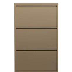 Wohnen Metall Schuhschrank in Beige - Izzymo