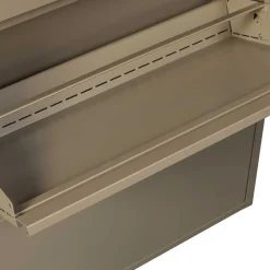 Wohnen Metall Schuhschrank in Beige - Izzymo