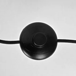 Wohnen Lampen & Leuchten*Metall Stehlampe in Gold Antik & Schwarz - Gonnya