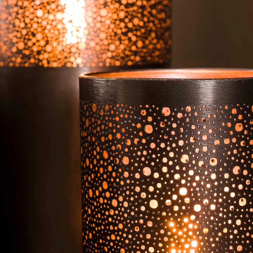 Wohnen Lampen & Leuchten*Metall Stehleuchte im Zylinder Design - Vacan