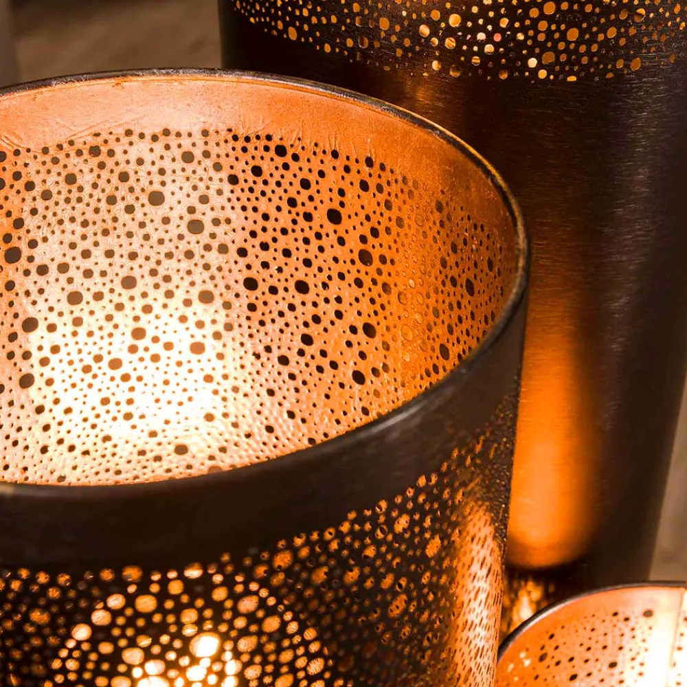 Wohnen Lampen & Leuchten*Metall Stehleuchte im Zylinder Design - Vacan