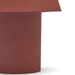 Wohnen Lampen & Leuchten*Metall Tischleuchte in Terracotta - Dorian