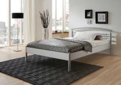 Wohnen Jugendbetten*Metallbett Matilda in Grau