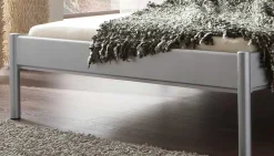 Wohnen Metallbett Valeria in Grau