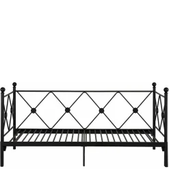 Wohnen Vintage Möbel*Metallbett zum Ausziehen im Vintage Look - Vrony