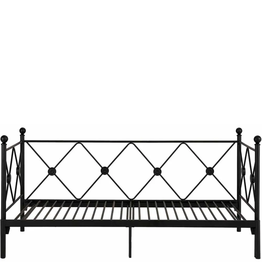 Wohnen Vintage Möbel*Metallbett zum Ausziehen im Vintage Look - Vrony