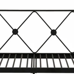 Wohnen Vintage Möbel*Metallbett zum Ausziehen im Vintage Look - Vrony