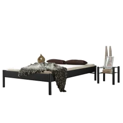 Wohnen Jugendbetten*Metall-Futonbett Jack ohne Kopfteil (dreiteilig)