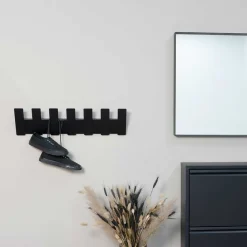 Wohnen Metallgarderobe mit 7 Kleiderhaken - Halfa