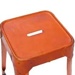 Wohnen Metallhocker Ricana in Kupferfarben (4er Set)