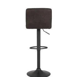 Wohnen Microfaser Barstuhl in Schlammfarben - Cervasius (2er Set)